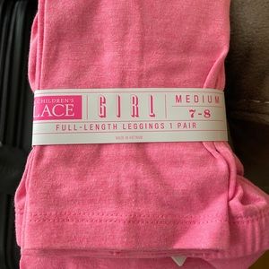 Brand new full-length pink leggings!